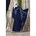 Embroidered abaya with Butterfly sleeves